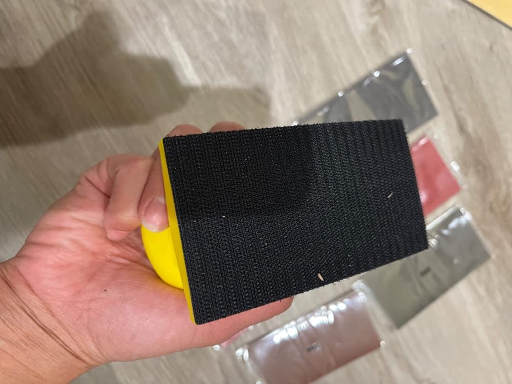Customer photo: Mesh Sanding Kit by Charelena