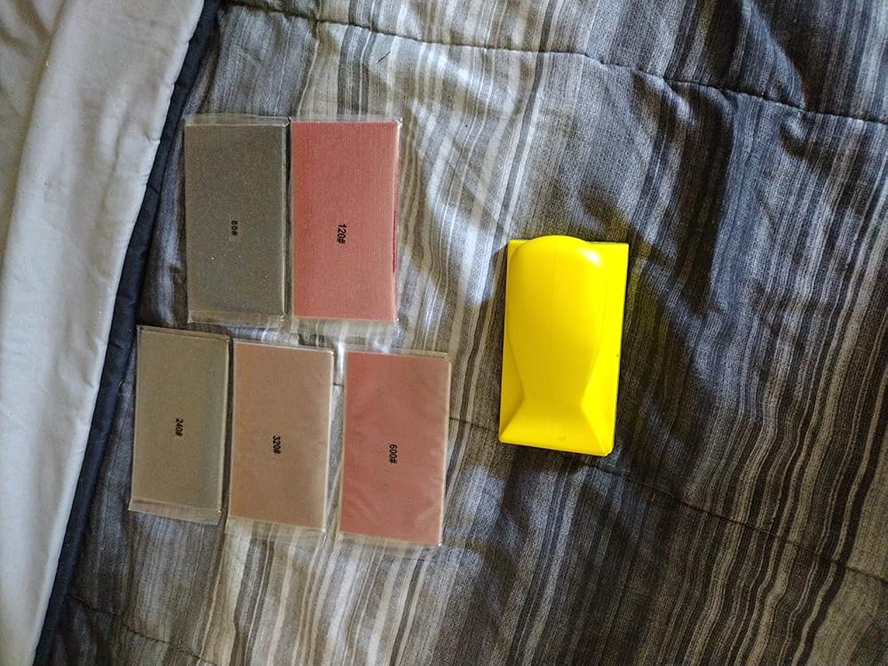 Customer photo: Mesh Sanding Kit by Bubajuja