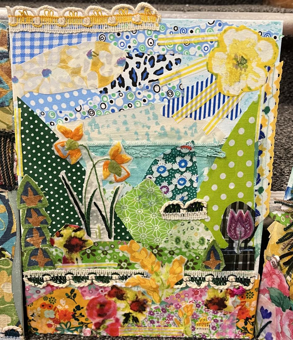 Crafters using Scorch Marker products at the Wildflower Conference