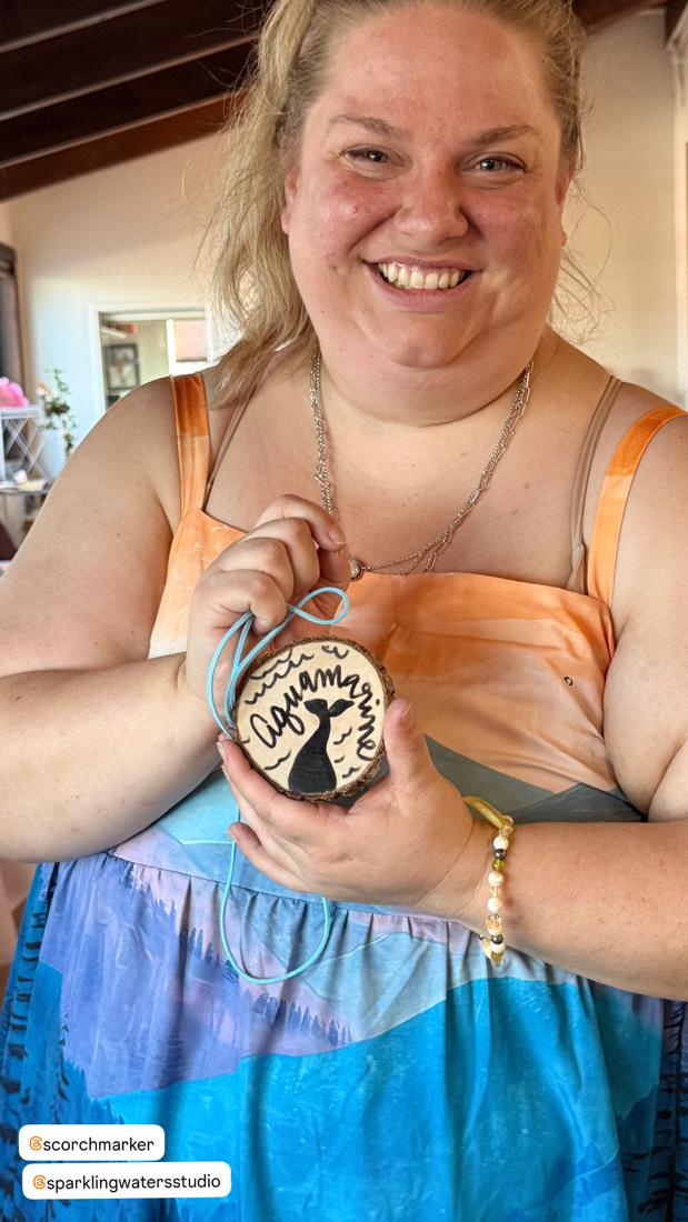 Crafters using Scorch Marker products at the Wildflower Conference