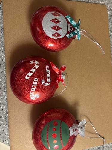 Customer photo: Wood Ornament Kit by Danette O.