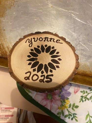 Customer photo: Wood Ornament Kit by Scott P.