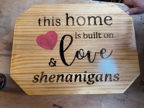 Customer photo: Wood Pre-Treatment by Eleanor G.