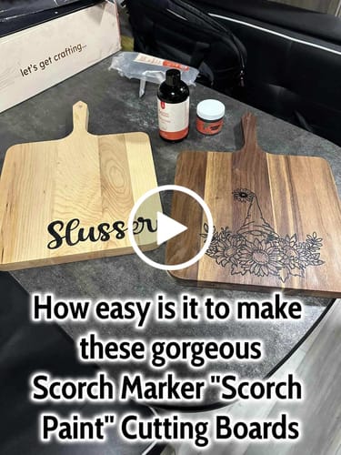 Customer photo: Cutting Board Kits by Tabitha D.