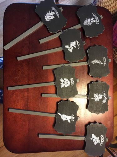 Customer photo: Mesh Stencils by Debora K.