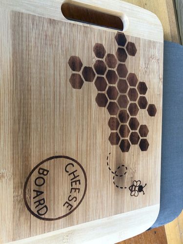 Customer photo: Mesh Stencils by Roberta B.