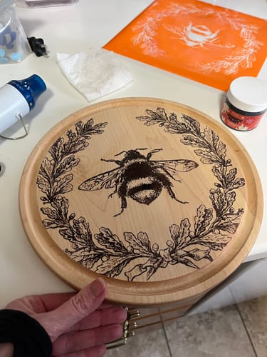 Customer photo: Scorch Paint by Paula D.