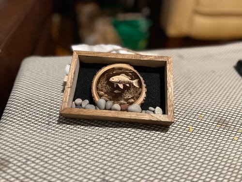 Customer photo: Wood Ornament Kit by Louis B.