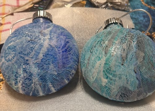 Customer photo: Wood Ornament Kit by Patty A.