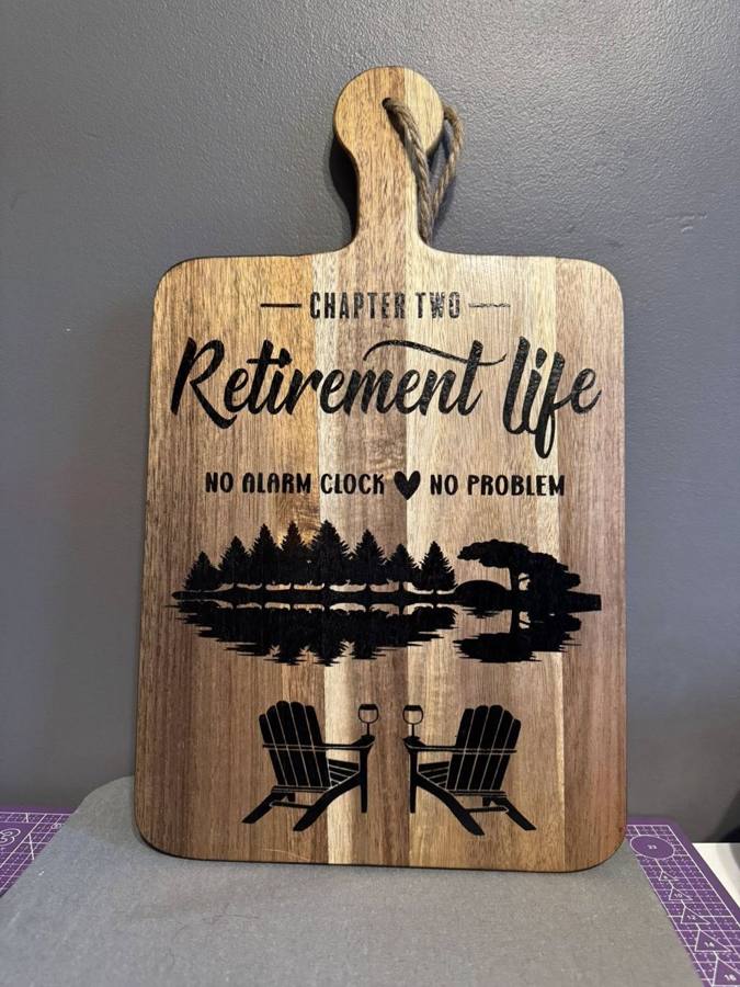 Wood burning project made with Scorch Marker by Chantal St-Amour Kelly