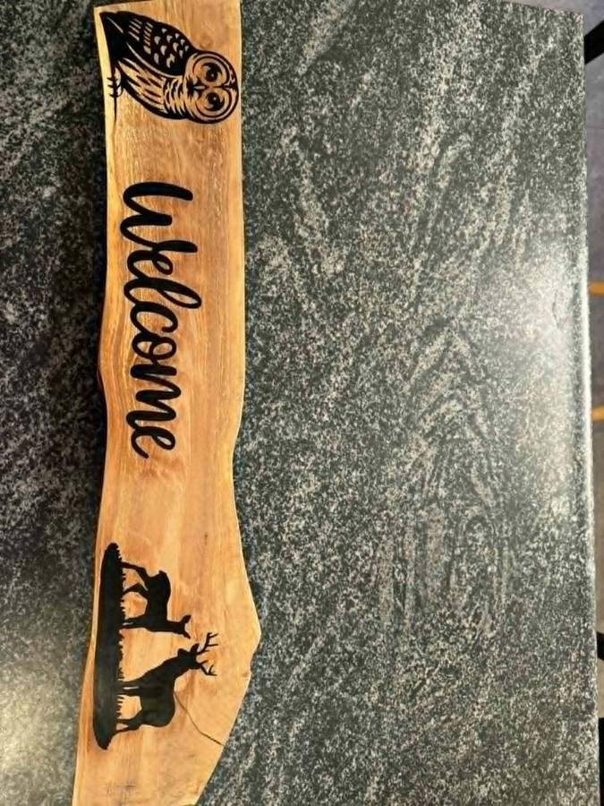 Wood burning project made with Scorch Marker by chantal st armour kelly