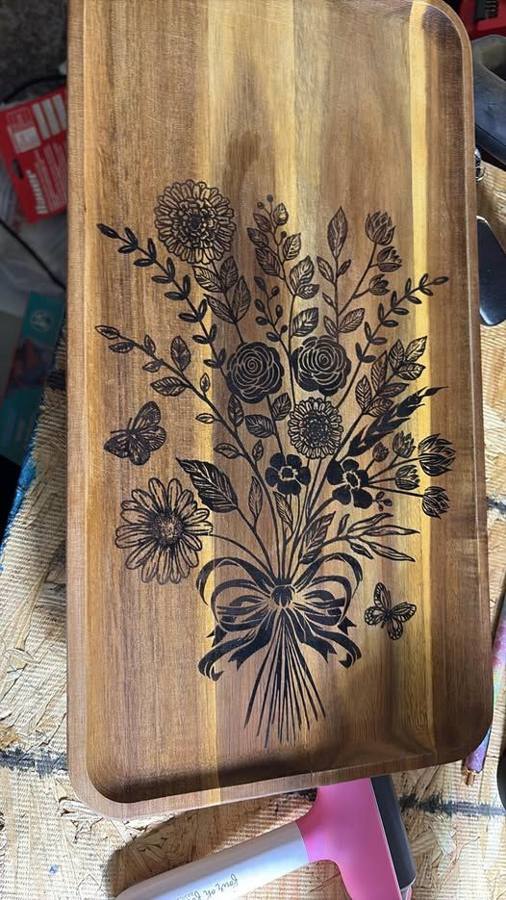 Wood burning project made with Scorch Marker by Kaitlyn Porter
