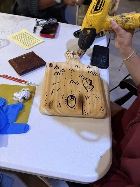 Wood burning project made with Scorch Marker by Terri