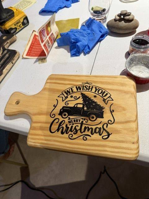 Wood burning project made with Scorch Marker by Terri