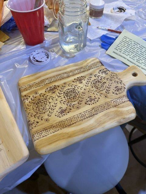 Wood burning project made with Scorch Marker by Terri