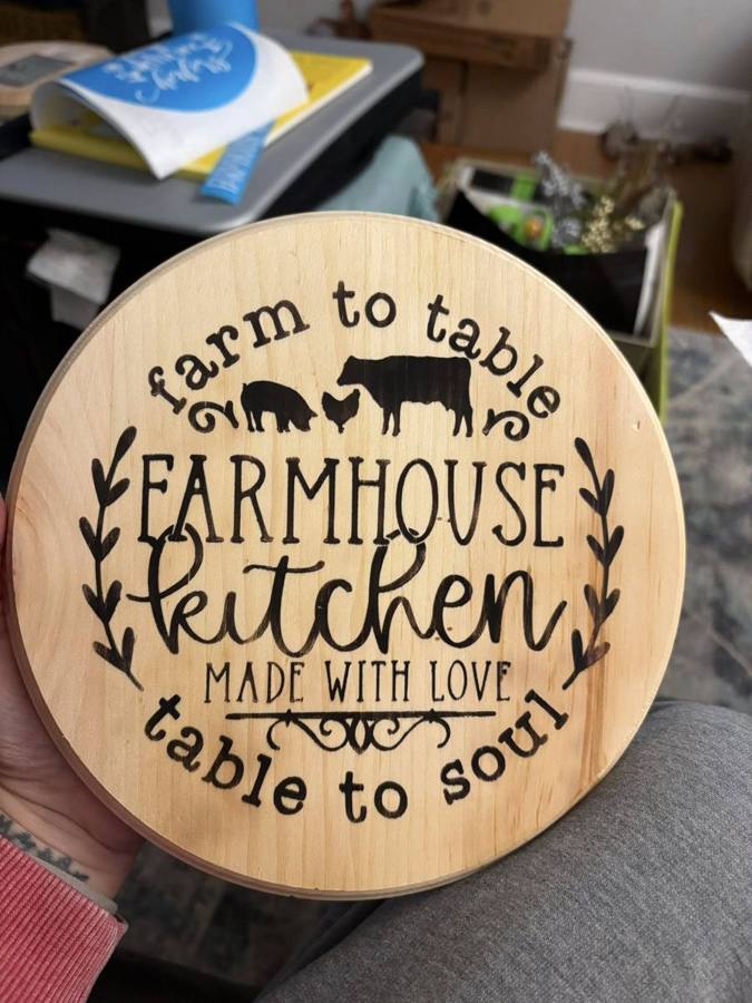 Wood burning project made with Scorch Marker by Tracy Stanco